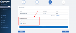How to choose a payment on seekapanel