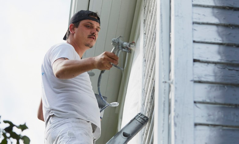 What is UPVC spraying